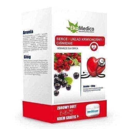 HEALTHY DUET Heart Aronia 500ml + 500ml Hawthorn, blood pressure UK