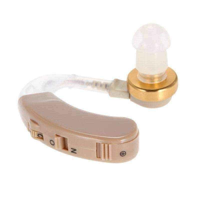 Hearing aids- Mini Behind Ear Sound Amplifier Volume Adjustable UK