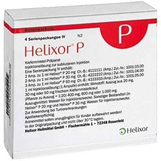 HELIXOR P series pack IV ampoules