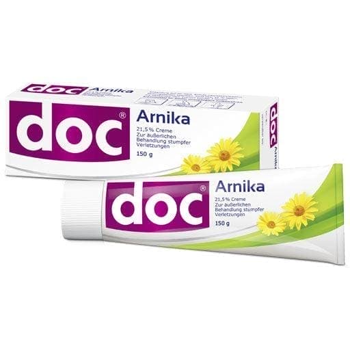 Hematoma, sprain, distortion, bruises, contusion, DOC ARNICA cream - UKDorf