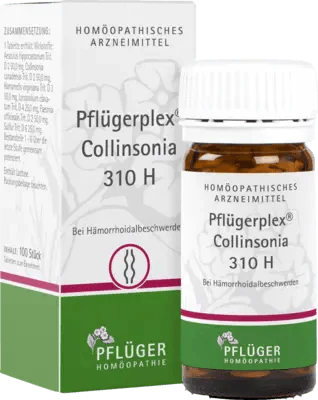 Hemorrhoidal disorders, PFLUEGERPLEX Collinsonia 310 H tablets - UKDorf