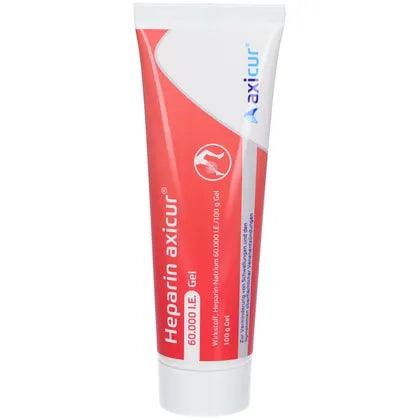 HEPARIN AXICUR 60,000 IU gel 100 g, superficial phlebitis UK