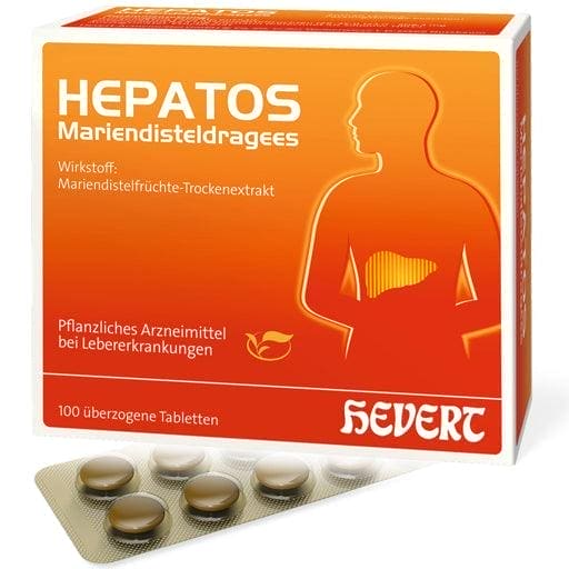 HEPATOS milk thistle dragees - UKDorf