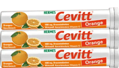 HERMES Cevitt Orange effervescent tablets - UKDorf