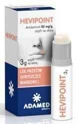 Hevipoint skin Aciclovir stick 3g herpes simplex virus infection UK