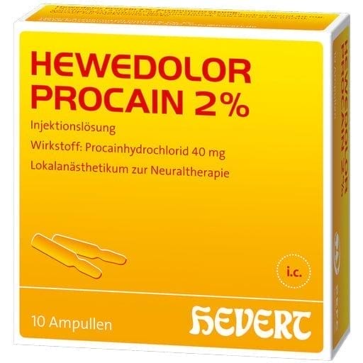 HEWEDOLOR Procaine 2% ampoules - UKDorf