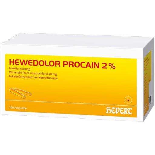 HEWEDOLOR Procaine 2% ampoules - UKDorf