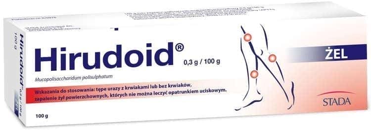 HIRUDOID gel, deep vein thrombosis, varicose veins treatment UK