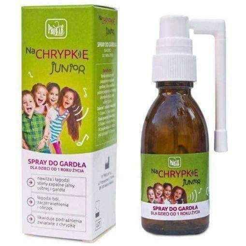 Hoarseness Junior throat spray 30ml, throat spray UK