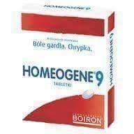 Homeogene 9 BOIRON Sore throats Laryngitis Dysphonia Homeopathy, US, UK homeopathic remedies UK