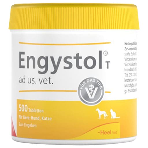 Homeopathic for dogs and cats, ENGYSTOL T ad us.vet.tablets - UKDorf