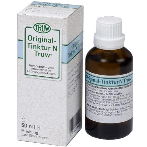 Homeopathic medicine for influenza virus, ORIGINAL TINCTURE N Truw mixture - UKDorf