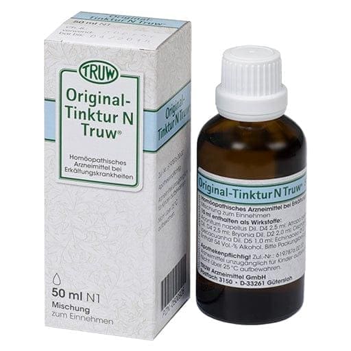 Homeopathic medicine for influenza virus, ORIGINAL TINCTURE N Truw mixture - UKDorf
