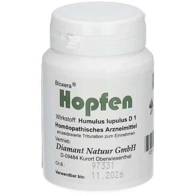 Hop plant, Hops, (Humulus lupulus), BIOXERA capsules - UKDorf