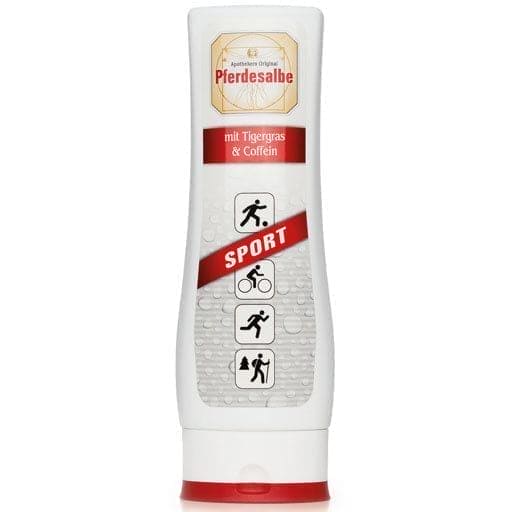 HORSE Ointment Sport with tiger grass plant, caffeine - UKDorf