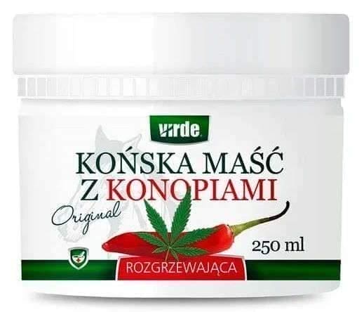Horse Ointment warming with hemp 250ml UK