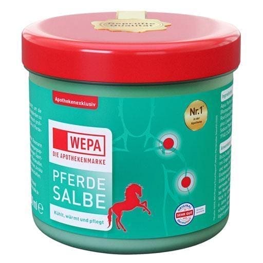 HORSE Ointment WEPA, arnica, menthol UK