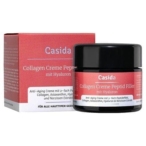How to reduce wrinkles, COLLAGEN CREAM Peptide Filler, Hyaluron - UKDorf