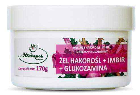 Howlomore gel + ginger + glucosamine 170g UK