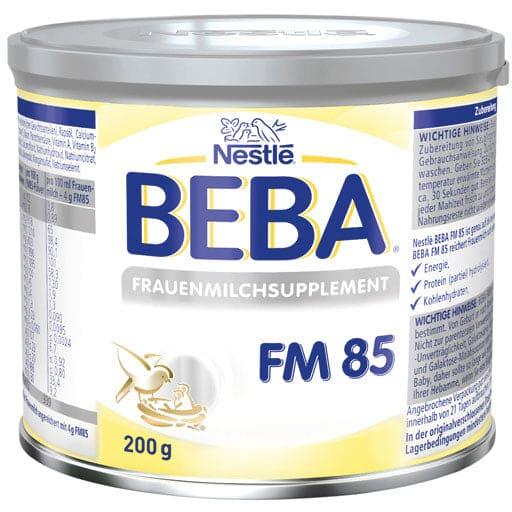 Human milk, NESTLE BEBA FM 85, supplement powder - UKDorf