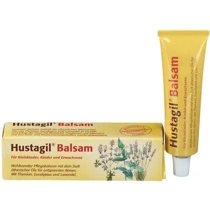HUSTAGIL, herbs to relax breathing,thyme, eucalyptus, lavender, almond oil, panthenol - UKDorf