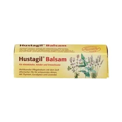 HUSTAGIL, herbs to relax breathing,thyme, eucalyptus, lavender, almond oil, panthenol - UKDorf