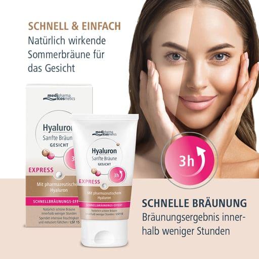 HYALURON GENTLE TAN EXPRESS FACE CREAM - UKDorf