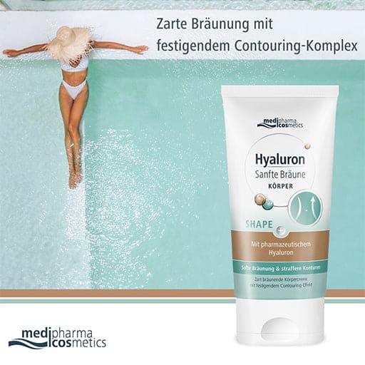 HYALURON GENTLE TAN SHAPE BODY CARE CREAM - UKDorf