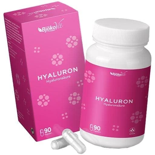 HYALURONIC ACID 500 mg vegan capsules - UKDorf