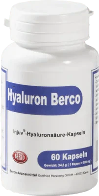 Hyaluronic acid, HYALURON, BERCO injuv capsules - UKDorf