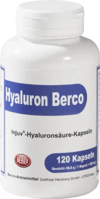 Hyaluronic acid, HYALURON, BERCO injuv capsules - UKDorf
