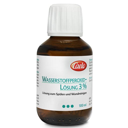 Hydrogen peroxide solution 3% Caelo solution standard approval - UKDorf