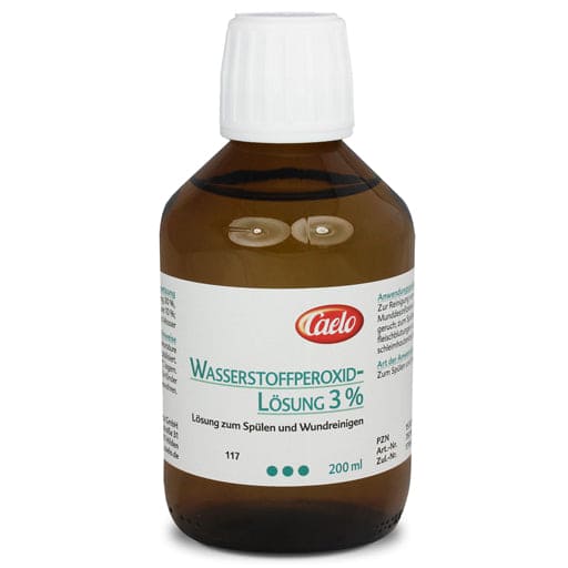 Hydrogen peroxide solution 3% Caelo solution standard approval - UKDorf