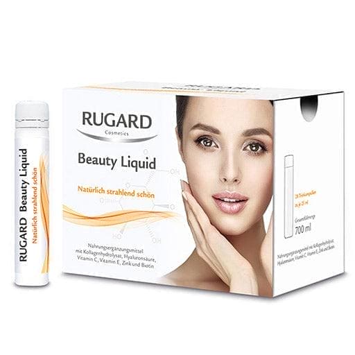 Hydrolyzed collagen, hyaluronic acid, RUGARD Beauty Liquid drinking ampoules - UKDorf