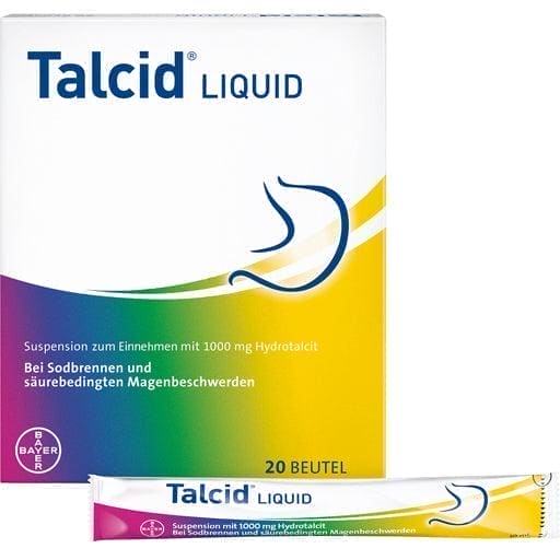 Hydrotalcite, pepsin, heartburn, TALCID Liquid - UKDorf