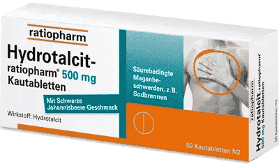 HYDROTALCITE, treatment for heartburn, stomach acid problems UK