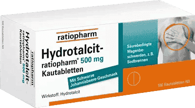 HYDROTALCITE, treatment for heartburn, stomach acid problems UK