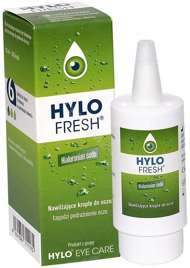 Hylo-FRESH eye drops, sodium hyaluronate UK