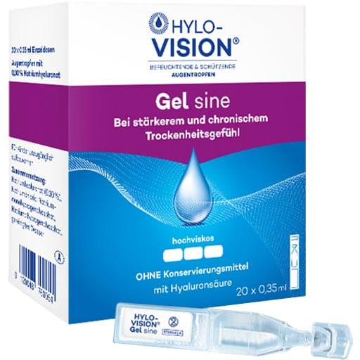 HYLO-VISION Gel sine single dose pipettes - UKDorf
