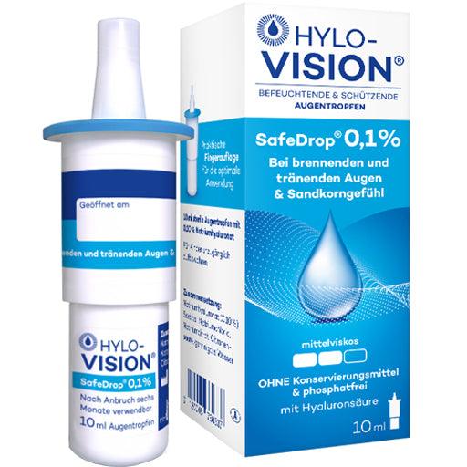 HYLO-VISION SafeDrop 0.1% eye drops - UKDorf