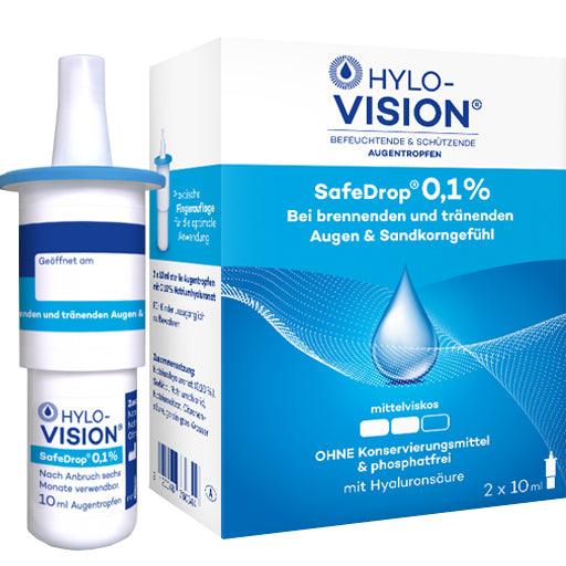 HYLO-VISION SafeDrop 0.1% eye drops - UKDorf