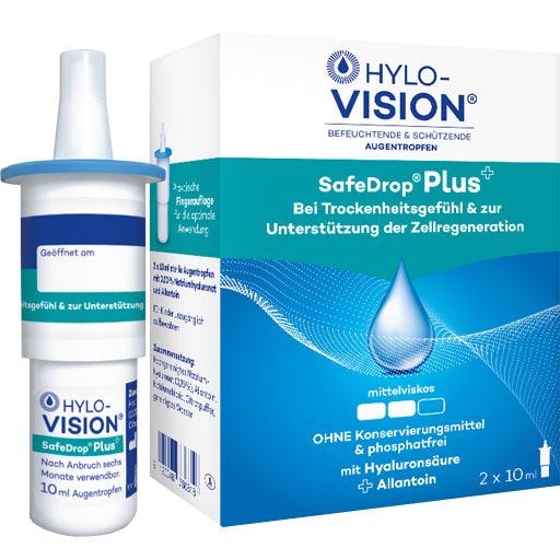 HYLO-VISION SafeDrop Plus eye drops - UKDorf