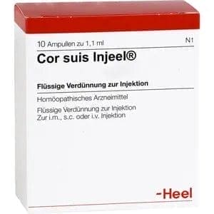 Hypotonia, angina pectoris, paroxysmal tachycardia COR SUIS Injeel ampoules - UKDorf
