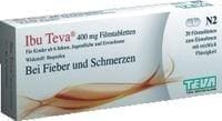 IBU TEVA 400 mg film-coated tablets, menstrual pain, ibuprofen, headache, toothache UK