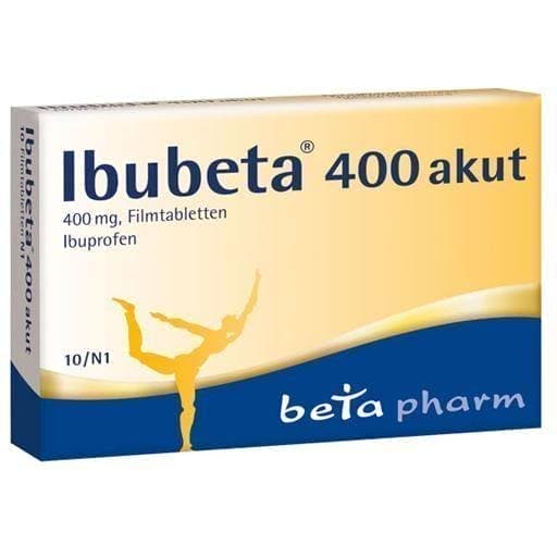 IBUBETA 400 acute film-coated tablets UK