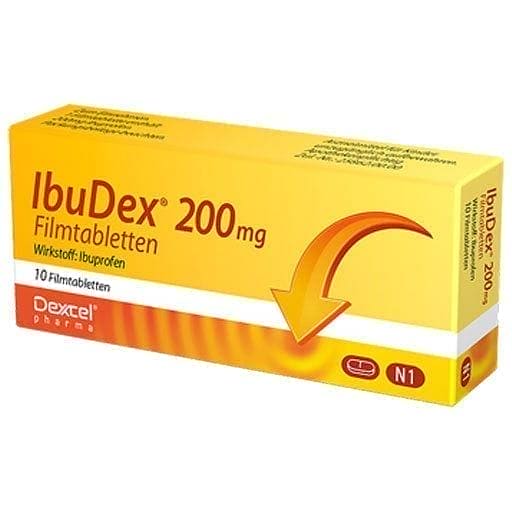 IBUDEX 200 mg ibuprofen film-coated tablets UK