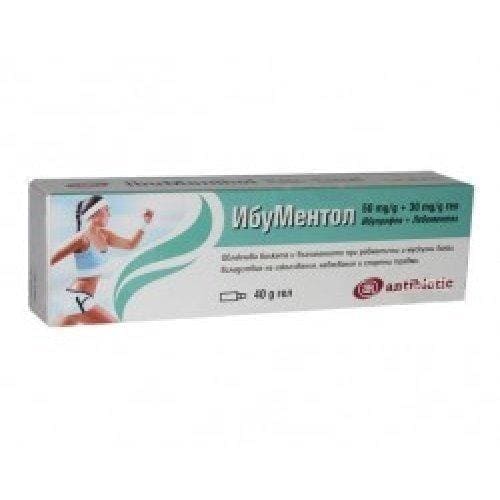 IBUMENTOL gel 40g., IBUMENTOL gel UK