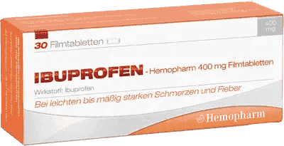 IBUPROFEN Hemopharm 400 mg film-coated tablets UK