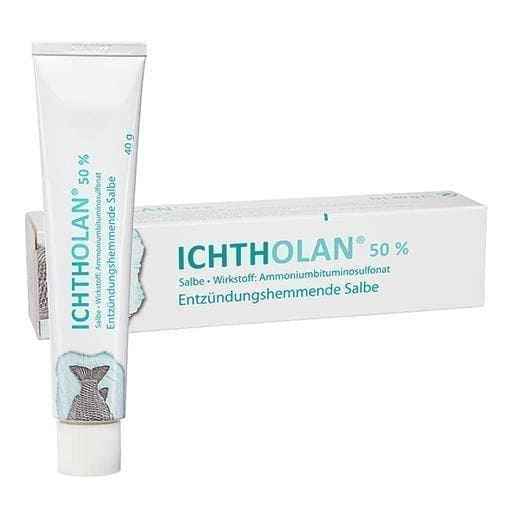 ICHTHOLAN 50% ointment 40 g osteoarthritis in knee, inflammatory skin disease