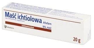 Ichthyol ointment (ichtamol) 10% 20g, acne, eczema or furunculosis - UKDorf